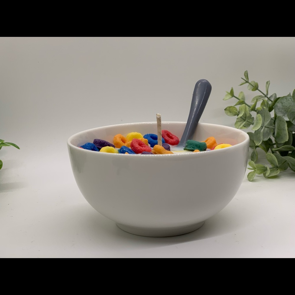 8 oz bowl fruit loops candle - Picture 2 of 3